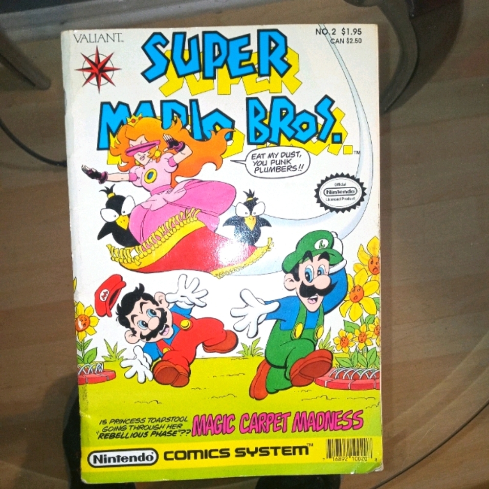 Super mario Bros comic book